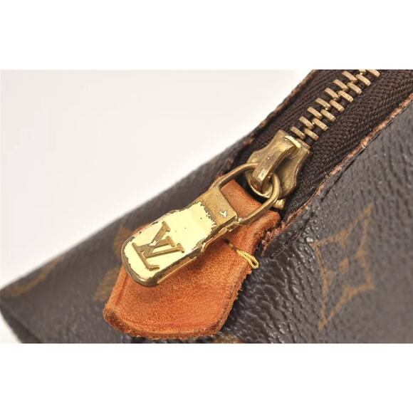 Louis Vuitton Cosmetic Pouch Brown Canvas Monogram CA0041 - Picture 9 of 13